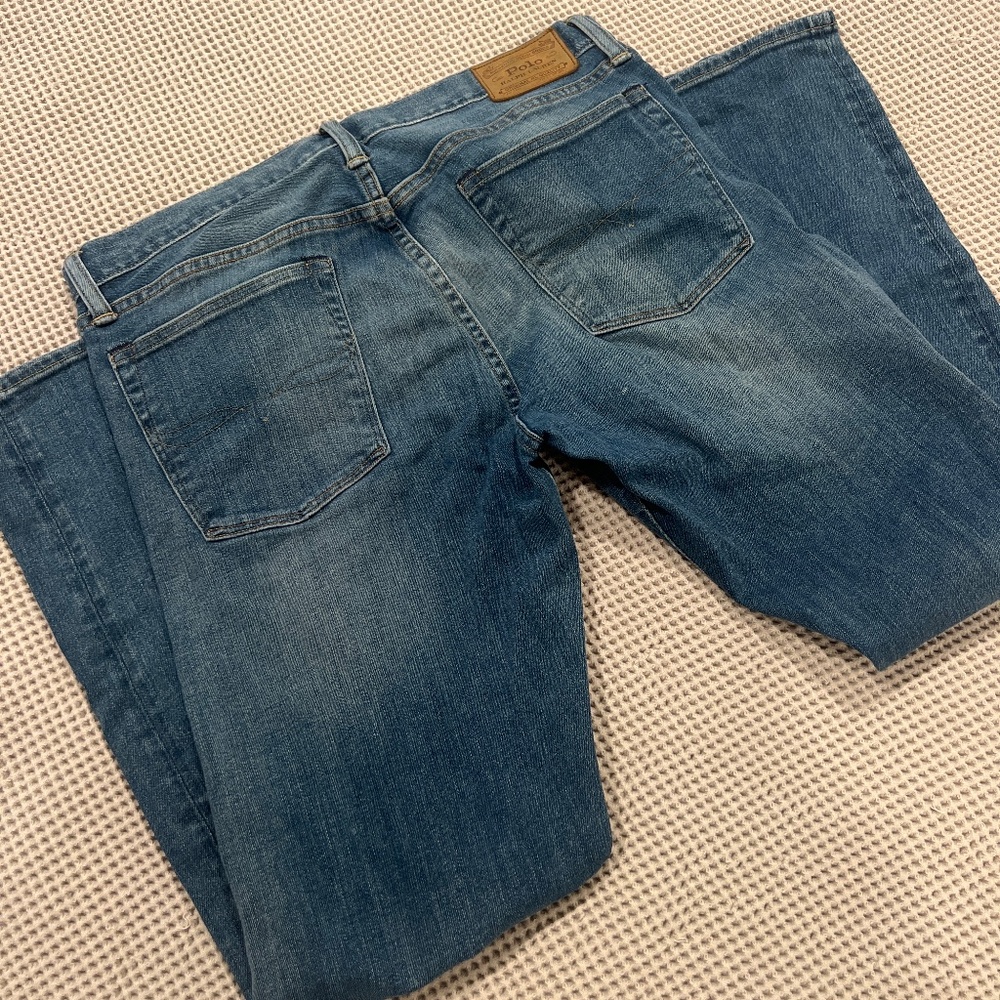Men’s Polo Ralph Lauren Denim Jeans, The Varick Slim Straight, 32x30
